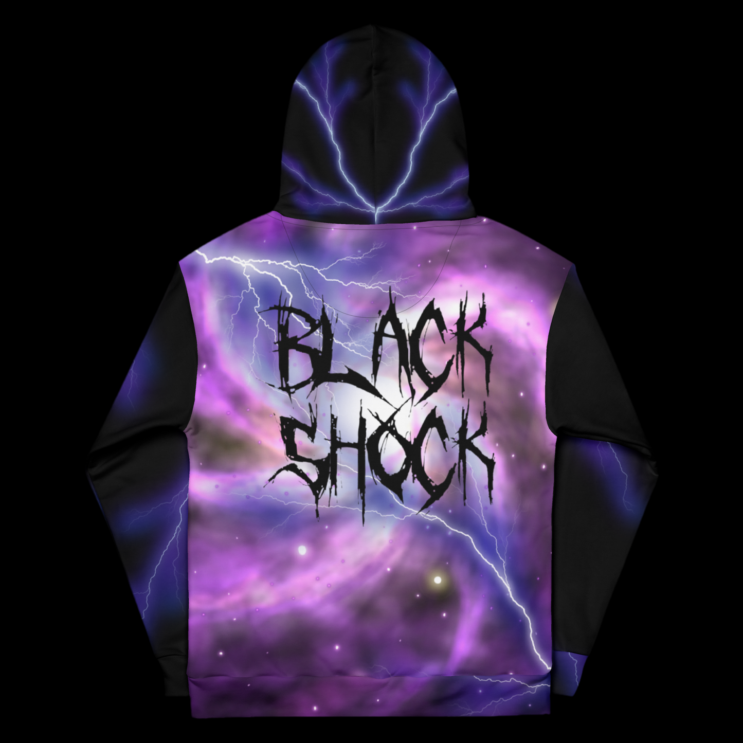 Black Shock Collaboration Hoodie - Unisex