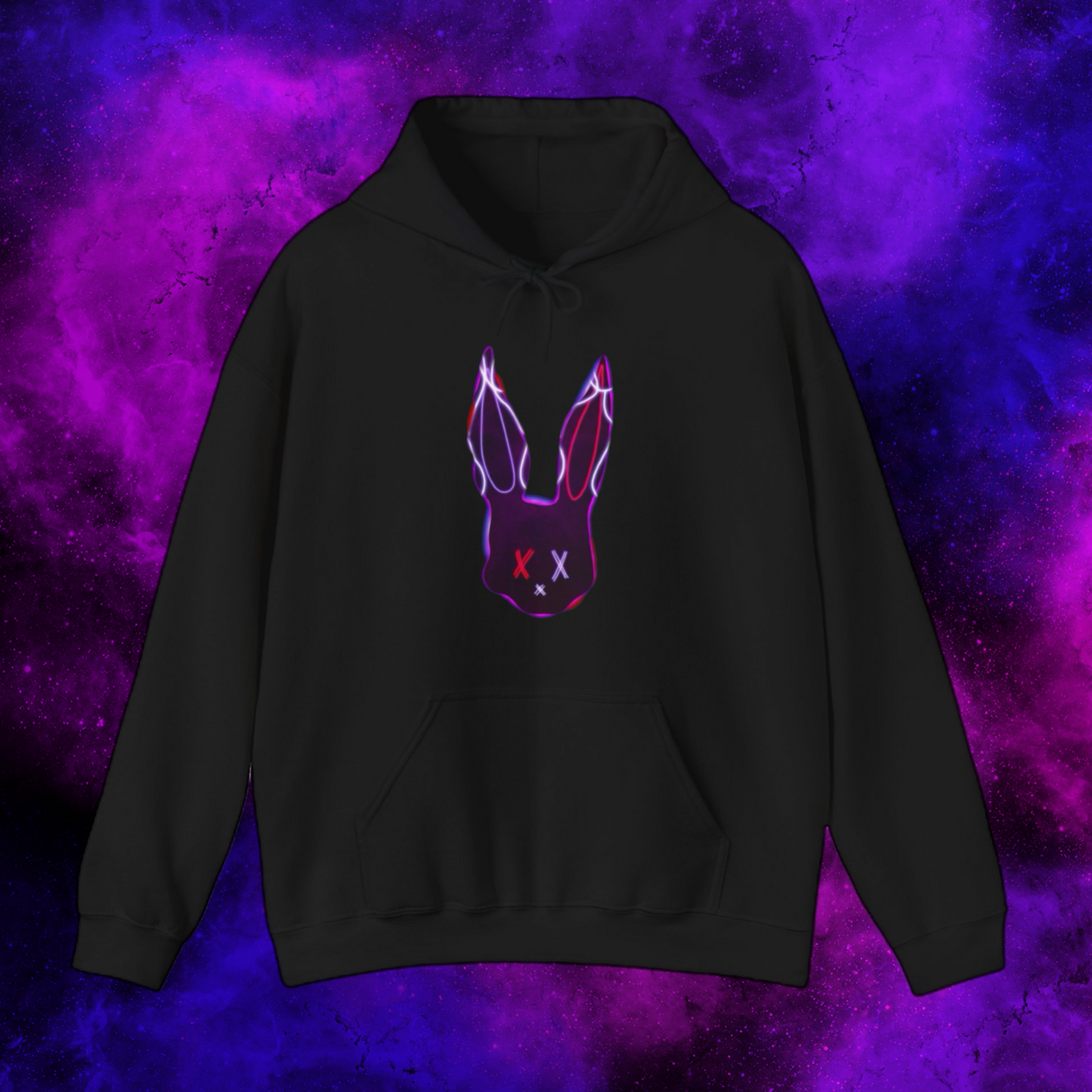 MidnightVortex Bunny Hoodie - Unisex