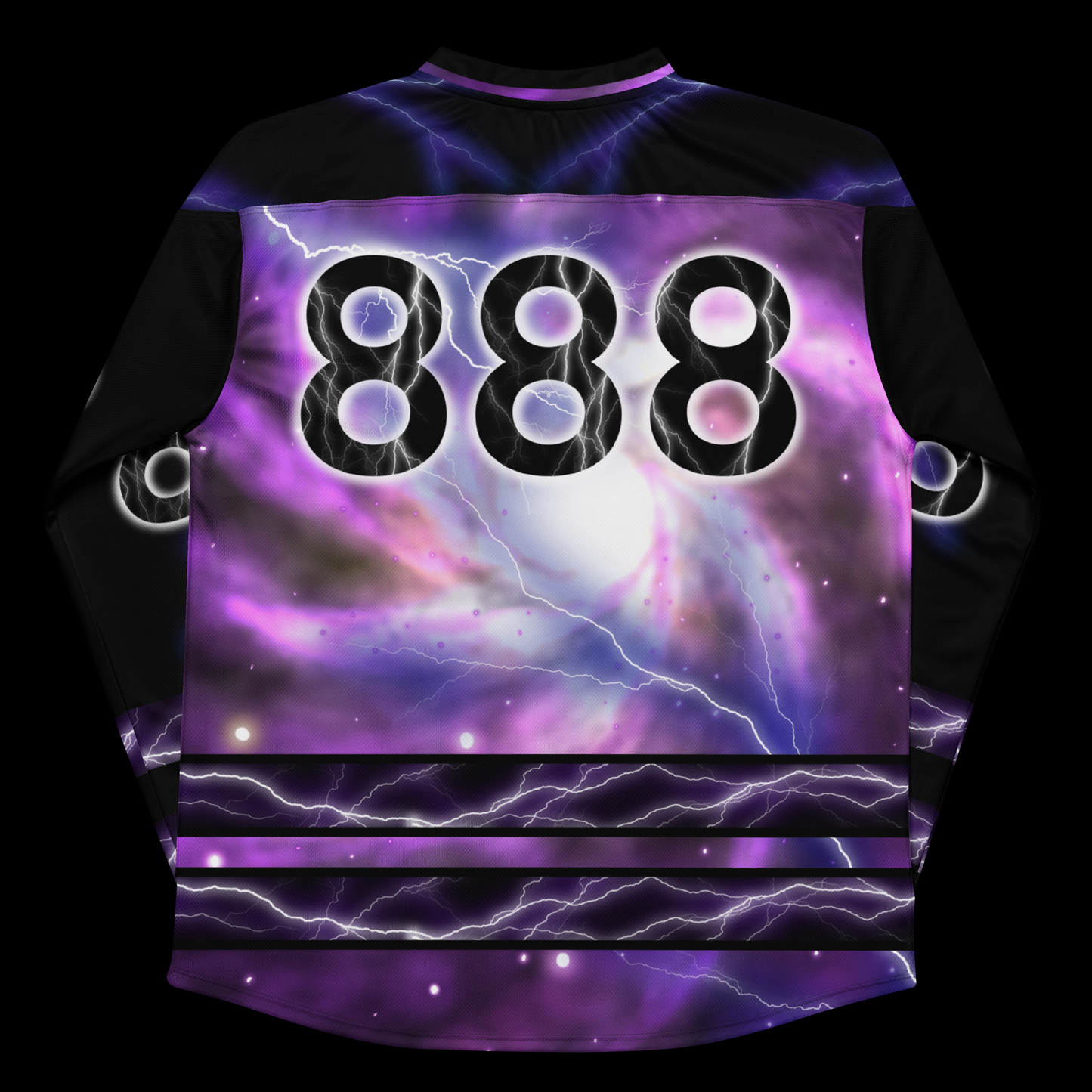 Black Shock Collaboration Hockey Jersey - Unisex