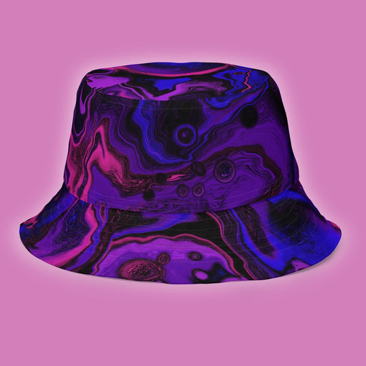 Purple Oil Spill Bucket Hat
