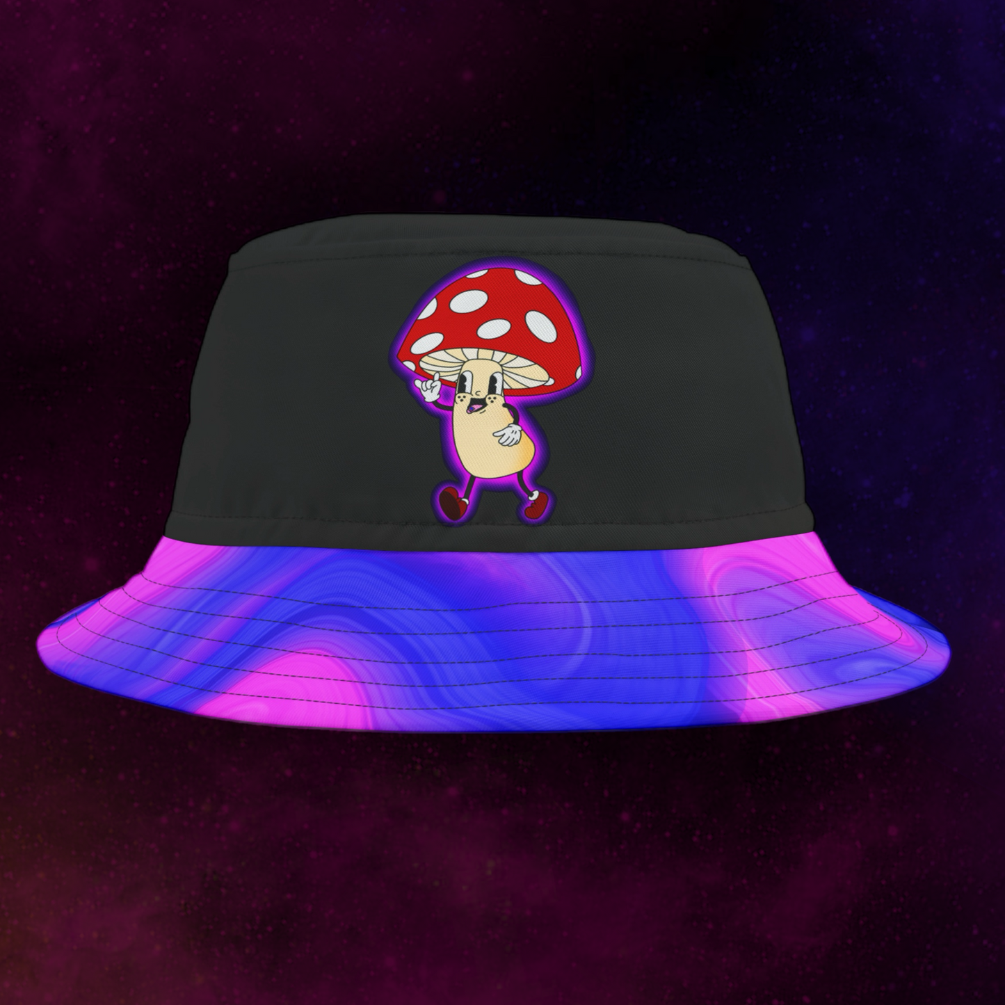 Dancing Mushroom Bucket Hat