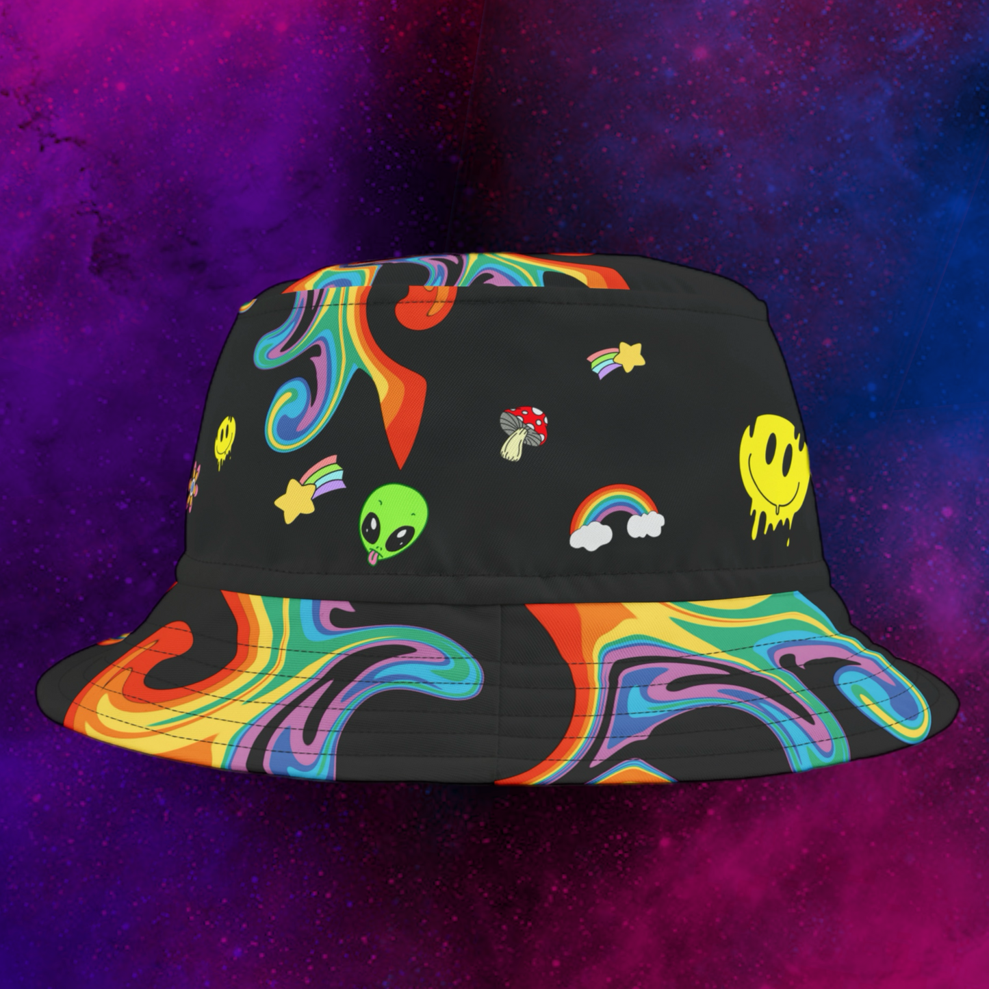 Cosmic Groove Bucket Hat