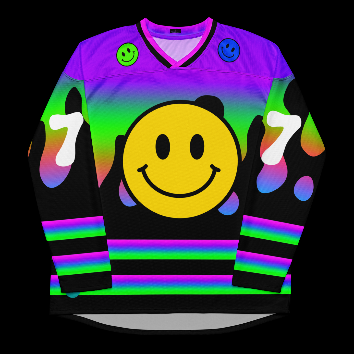 Trippy Smiley Hockey Jersey - Unisex