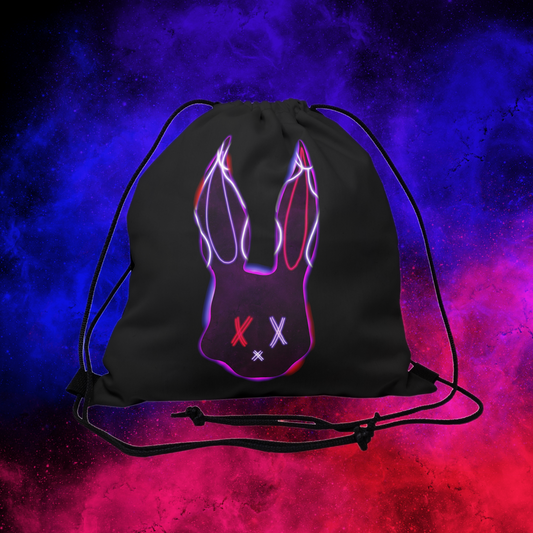 MidnightVortex Rave Drawstring Backpack